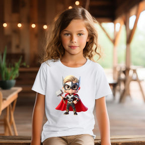 Camiseta Infanto Juvenil Personagens Mini Heróis Thor