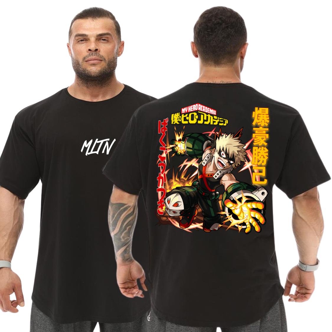 Camiseta Oversized Boku No Hero Anime Geek Blusão Largo P ao G2 100% Algodão