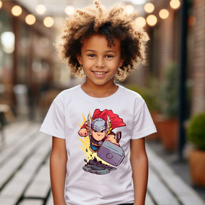 Camiseta Infanto Juvenil Personagens Super Heróis Thor