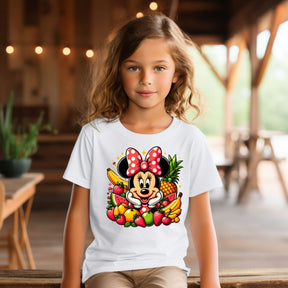 Camiseta Infanto Juvenil Personagens Minnie 09