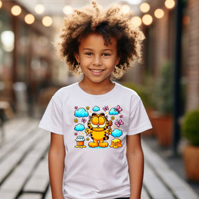 Camiseta Infanto Juvenil Personagens Gato Garfield