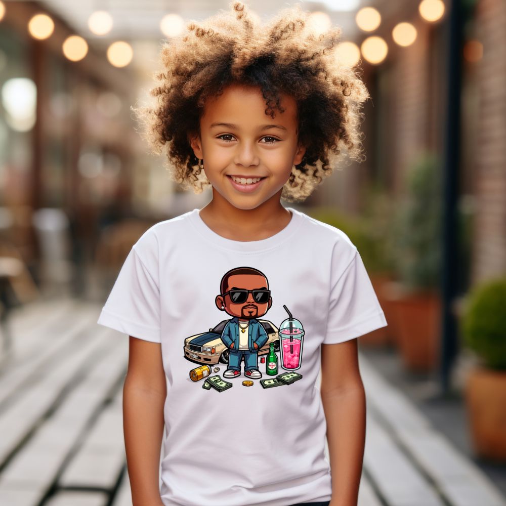 Camiseta Infanto Juvenil Personagens Jogos Games GTA