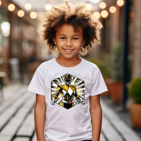 Camiseta Infanto Juvenil Personagens Power Rangers Super Heróis