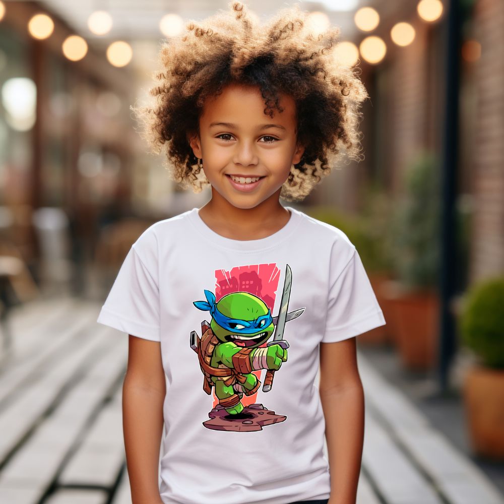 Camiseta Infanto Juvenil Personagens As Tartarugas Ninjas 03