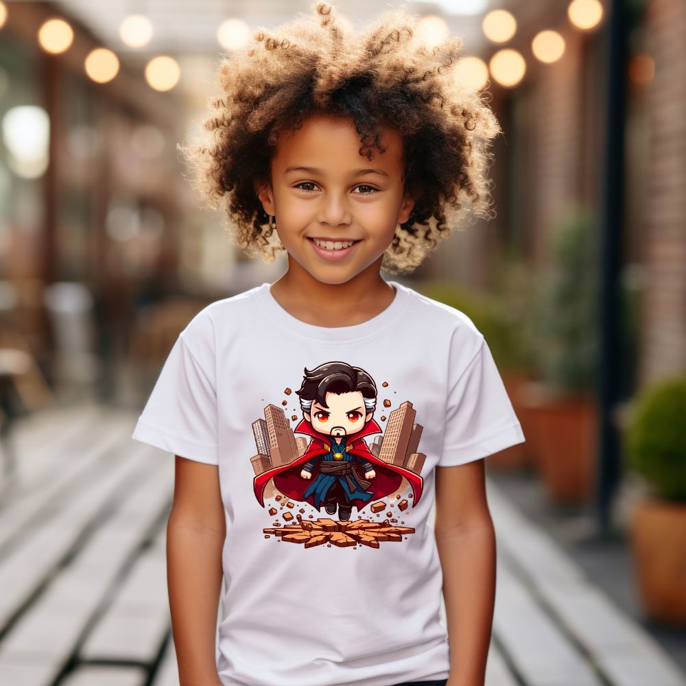 Camiseta Infanto Juvenil Personagens Infantil Doutor Estranho- 01