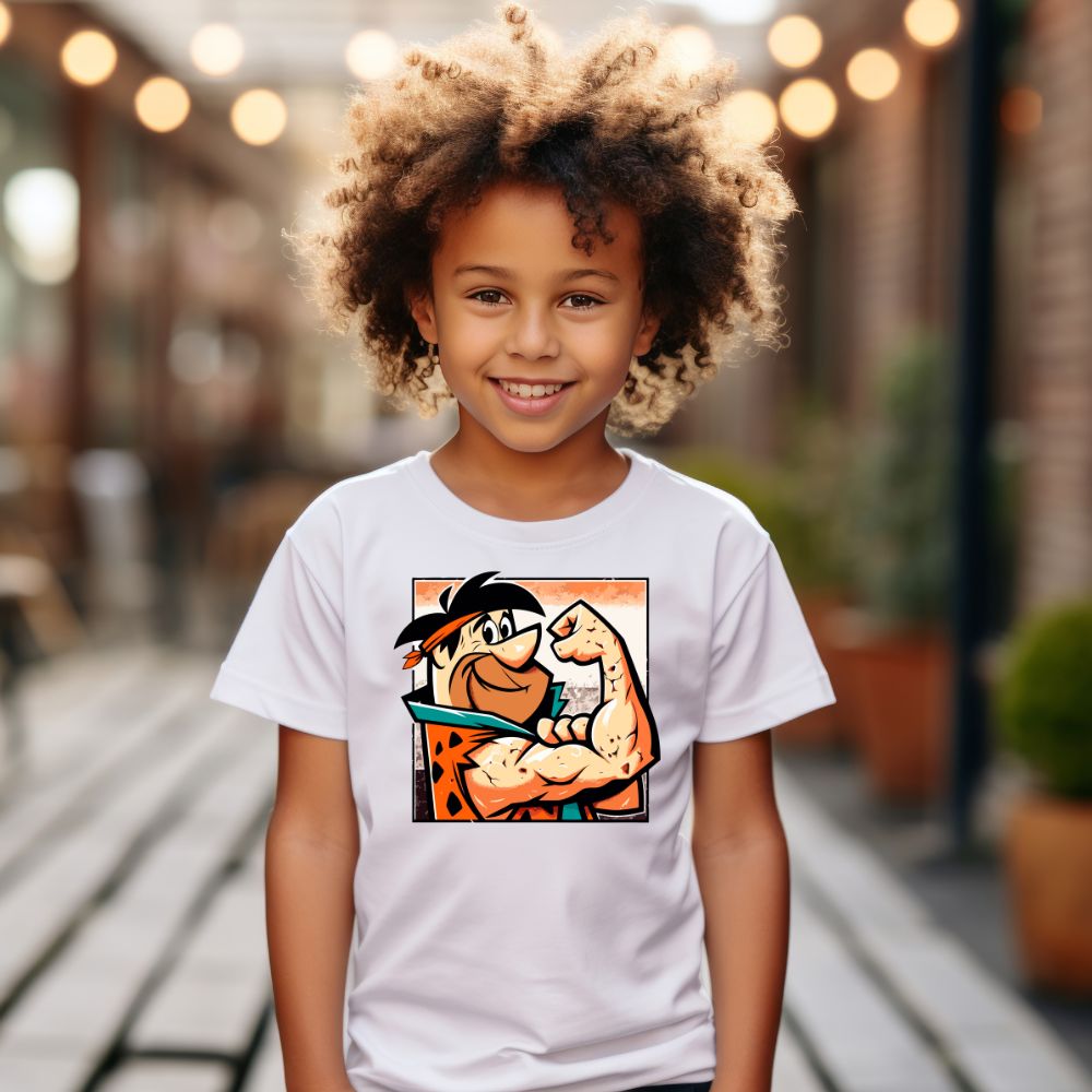 Camiseta Infanto Juvenil Personagens Camisa Infantil The Flintstones