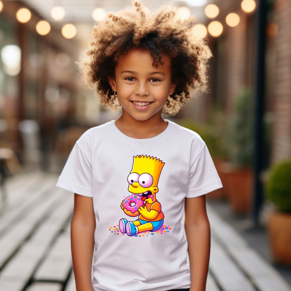 Camiseta Infanto Juvenil Personagens Bart Simpsons 03