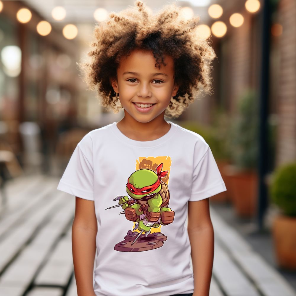 Camiseta Infanto Juvenil Personagens As Tartarugas Ninjas 02