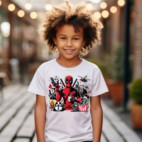 Camiseta Infanto Juvenil Personagens Deadpool