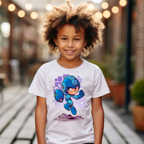 Camiseta Infanto Juvenil Personagens Mega Men Game Series anime