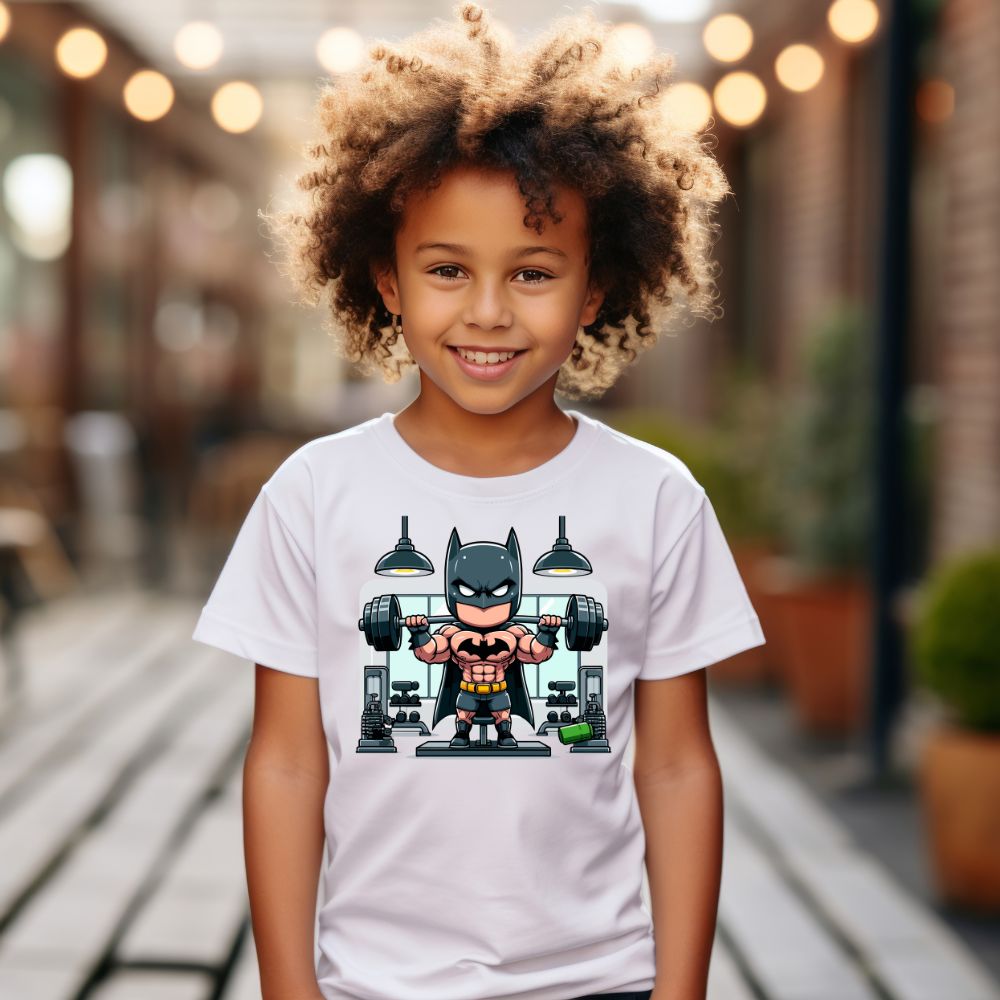 Camiseta Infanto Juvenil Personagens Batman Gym
