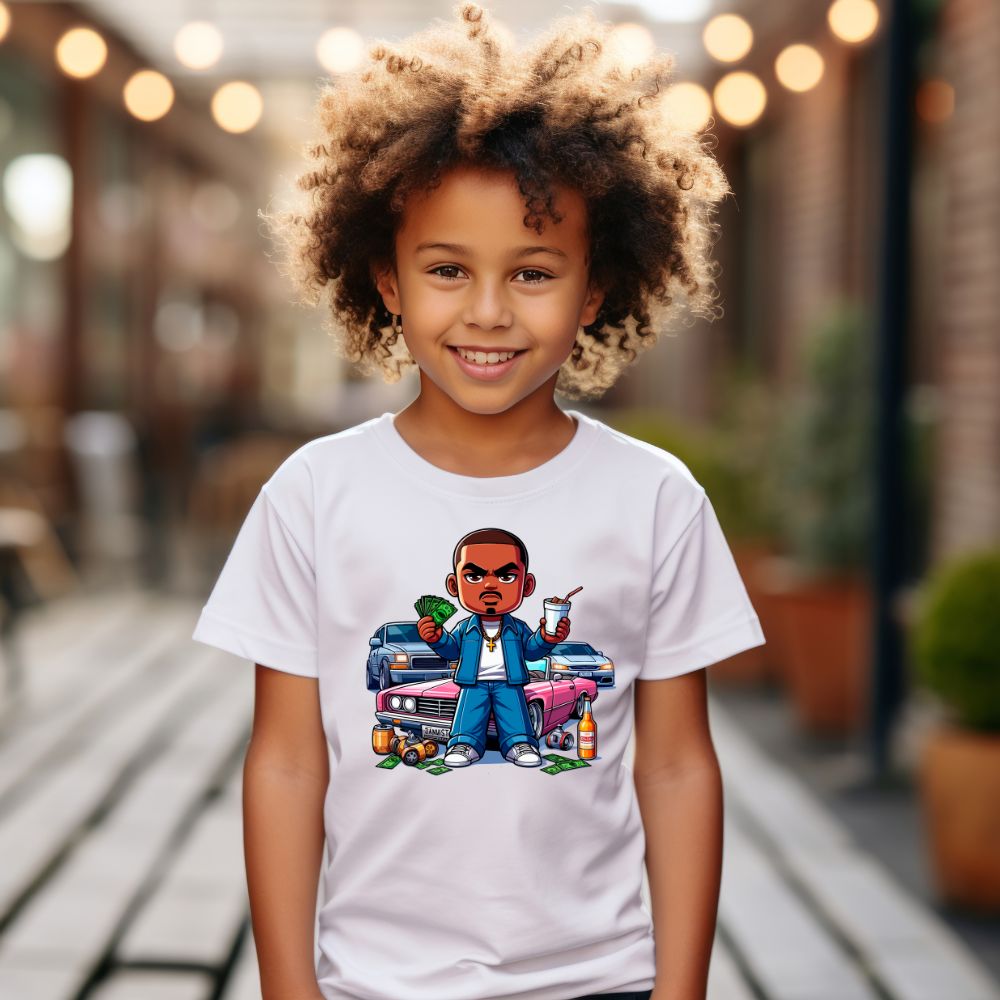 Camiseta Infanto Juvenil Personagens Jogos Games GTA 01