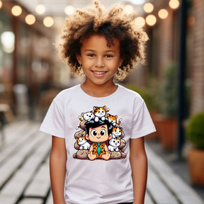 Camiseta Infanto Juvenil Personagens Baby Fred The Flintstones desenhos