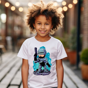 Camiseta Infanto Juvenil Personagens Robocop Personagem Games