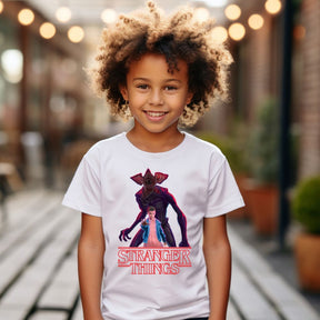 Camiseta Infanto Juvenil Personagens Serie Stranger Things