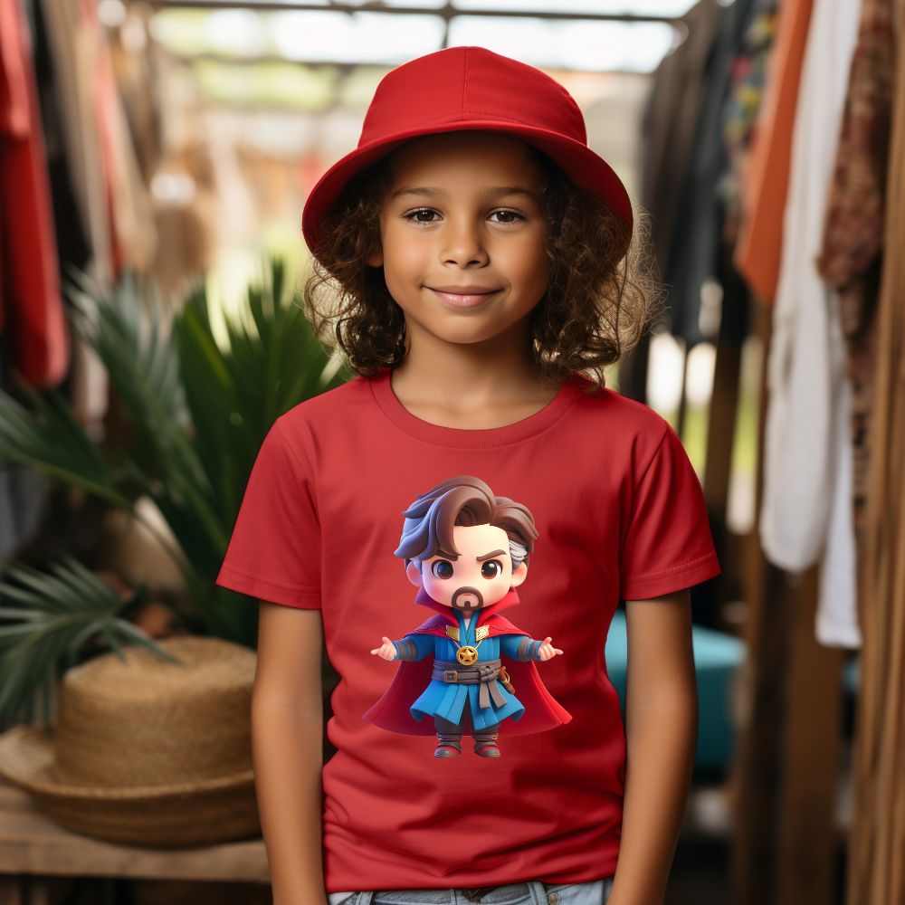 Camiseta Infanto Juvenil Heróis da Marvel - Doutor Estranho