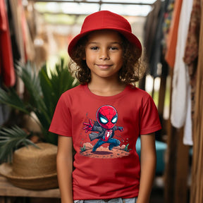 Camiseta Infanto Juvenil Personagens Spider man Homem Aranha