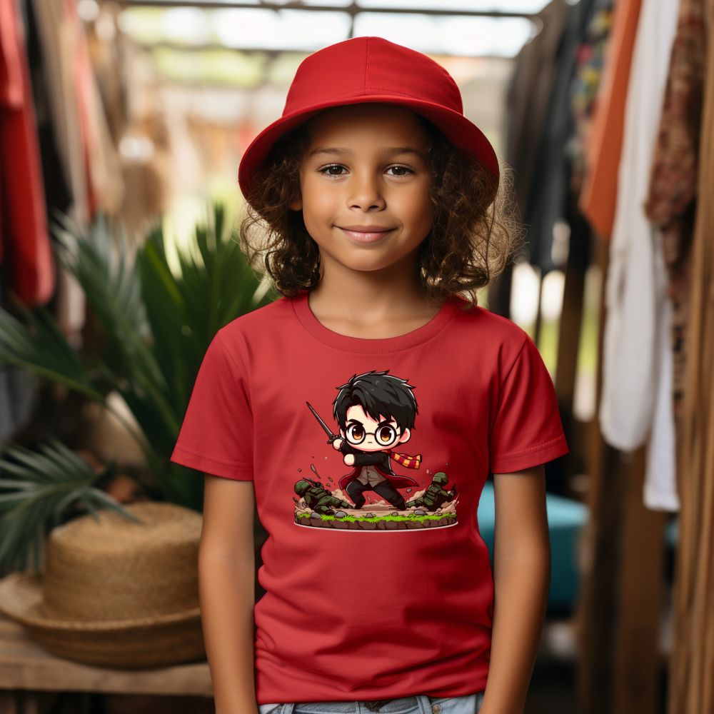 Camiseta Infanto Juvenil Personagens Harry Potter