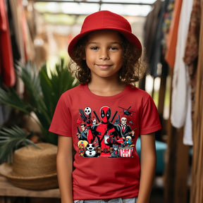 Camiseta Infanto Juvenil Personagens Deadpool