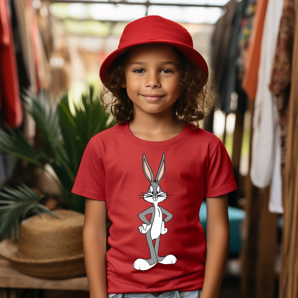 Camiseta Infanto Juvenil Personagens Pernalonga