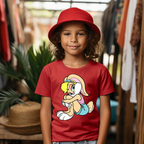 Camiseta Infanto Juvenil Personagens Lola Pernalonga Personagem Feminina
