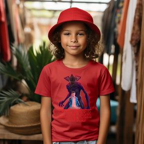 Camiseta Infanto Juvenil Personagens Serie Stranger Things