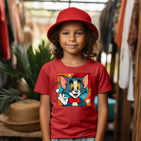 Camiseta Infanto Juvenil Personagens Tom e Jerry 02