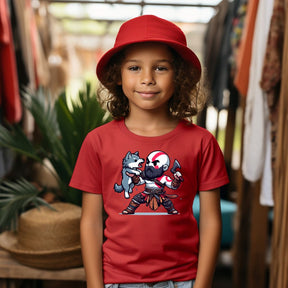 Camiseta Infanto Juvenil Personagens God of War Kratos Infantil