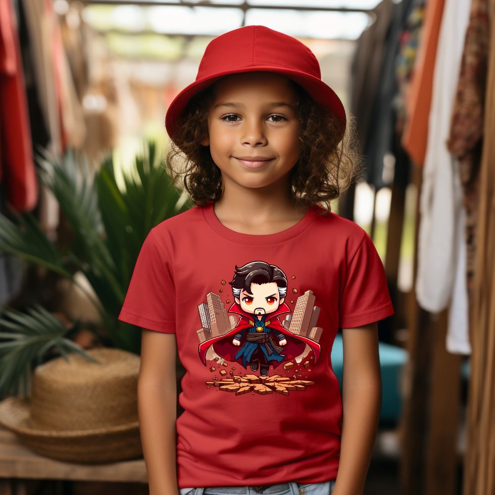 Camiseta Infanto Juvenil Personagens Infantil Doutor Estranho- 01