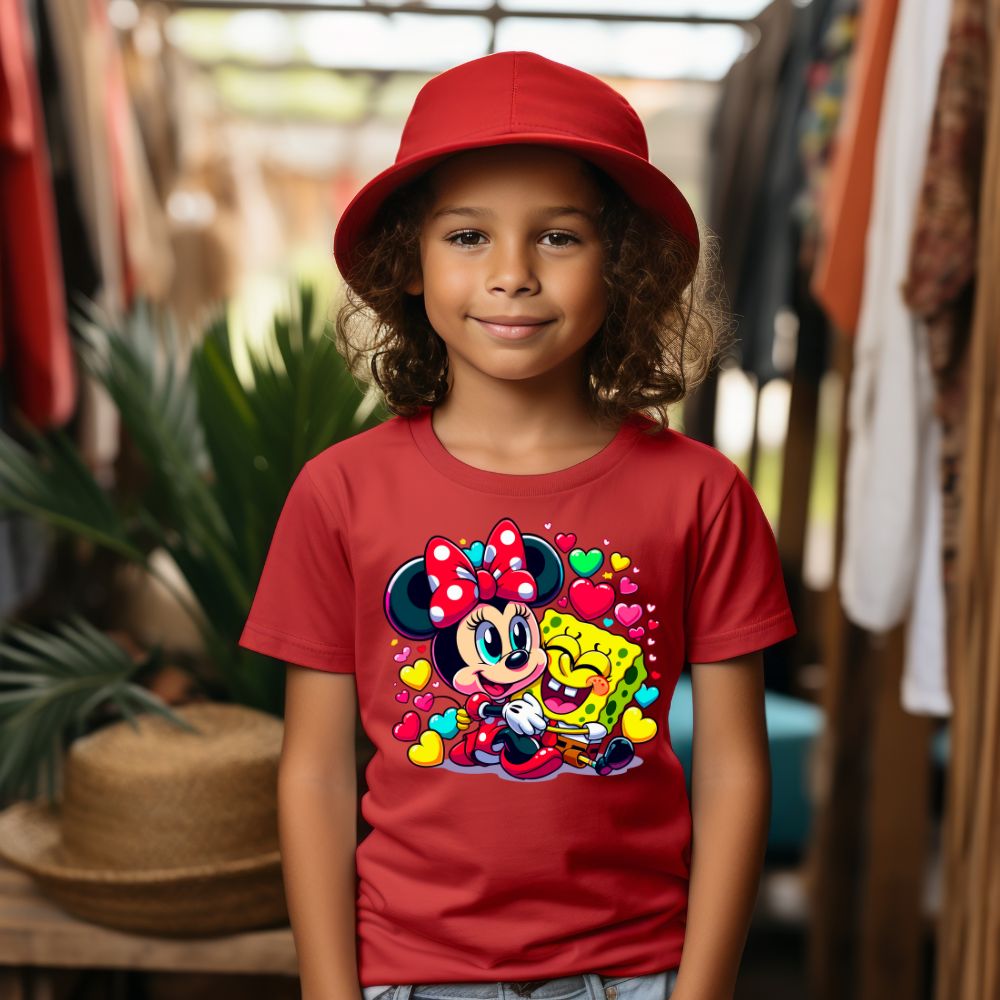Camiseta Infanto Juvenil Personagens Minnie 05