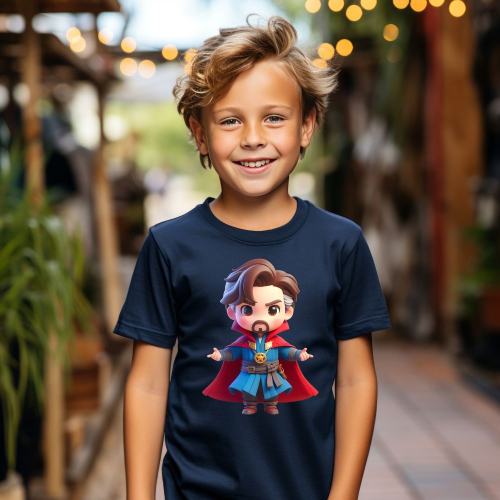 Camiseta Infanto Juvenil Heróis da Marvel - Doutor Estranho