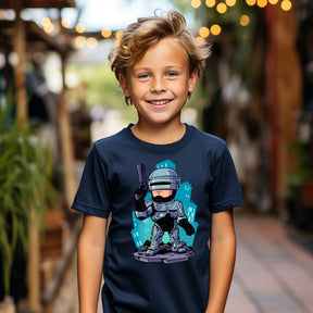Camiseta Infanto Juvenil Personagens Robocop Personagem Games