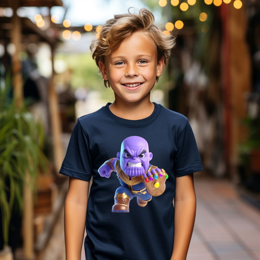 Camiseta Infanto Juvenil Personagens Thanos- 01