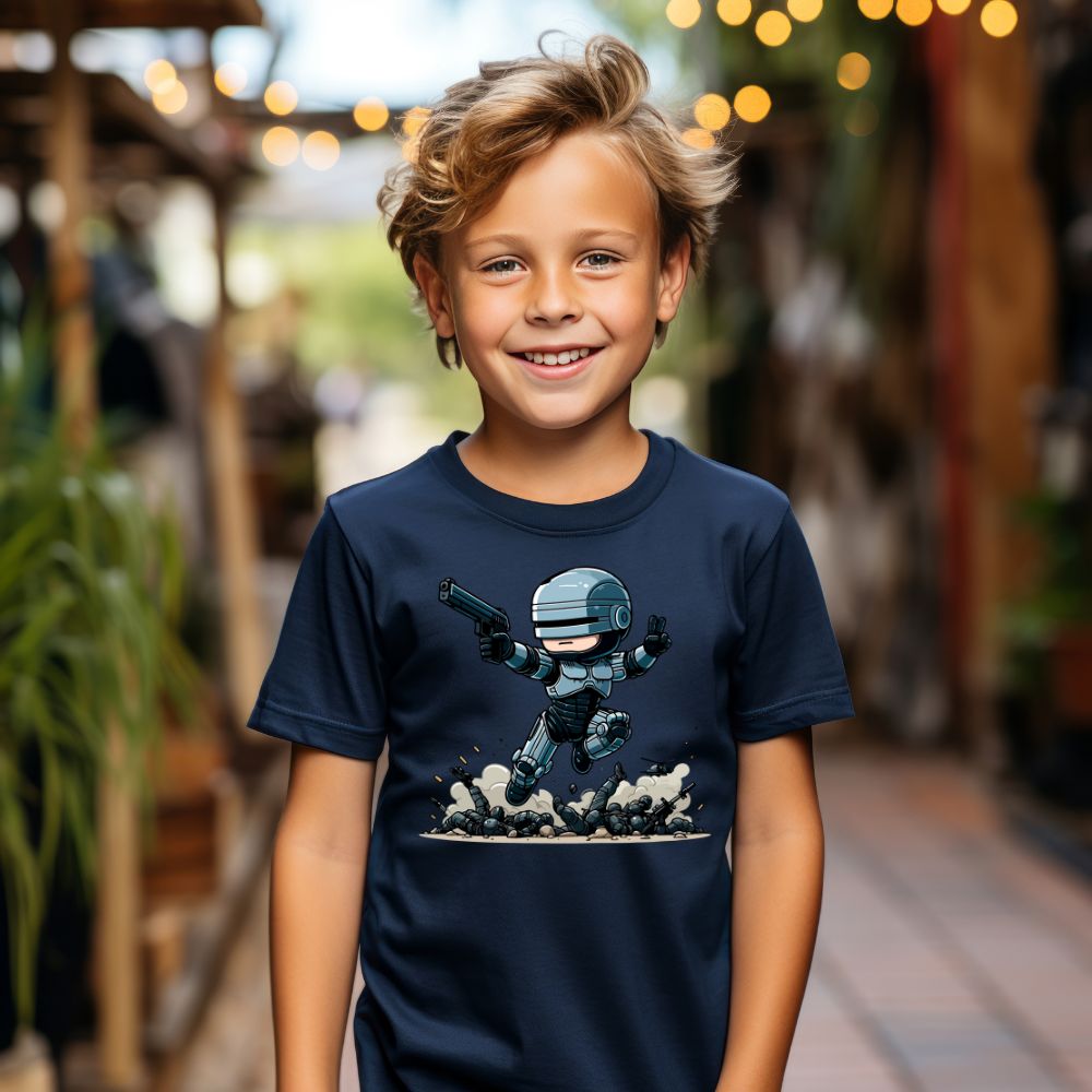Camiseta Infanto Juvenil Personagens Robocop
