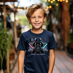Camiseta Infanto Juvenil Personagens Star Wars Darth Vader Geek